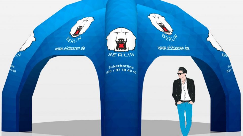 Eisbären-Berlin-inflatable-spider-tent-visual