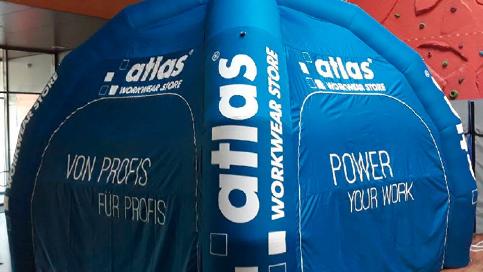 inflatable spider tent