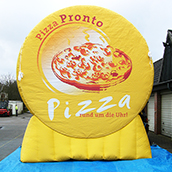 Inflatables giant roof advertising