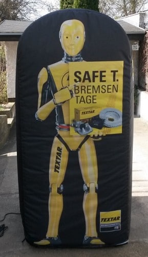 aufblasbare Flachfigur