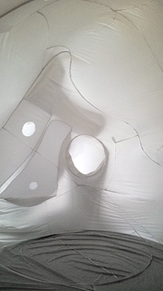 Anmalbare aufblasbare Nachbildung eines echten Herzens