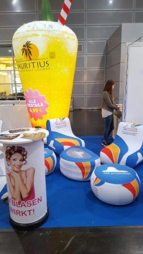 Aufblasbare Werbemittel PSI Düsseldorf